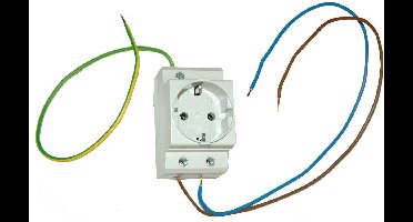 Hager VISION Modulaire Wandcontactdoos - VKS09SW - E32BN