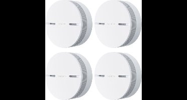 Netatmo Slimme Rookmelder - 10 jaar batterij - 4 Pack