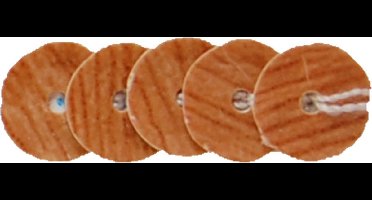 Vaessen Creative Pailletten Flat Wood 6mm 450g Houtnerf