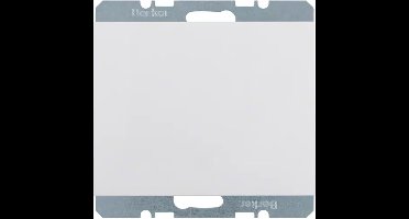 BERKER K1 blindplaat | WIT
