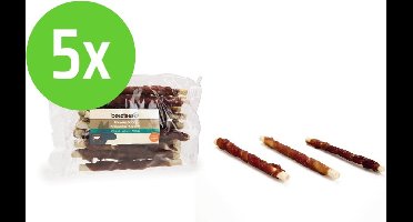 Beeztees Kauwstaafjes Eend 20 Stuks - hondensnack - 5 Verpakkingen