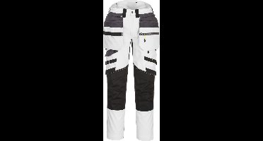 Portwest DX4 Broek met afneembare holsterzakken DX440 - Wit/Grijs - 28