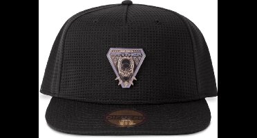 Marvel Black Panther - Logo Snapback Pet - Zwart