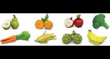 Speelfiguren Groente en Fruit Toob - Safari Ltd 8 stuks