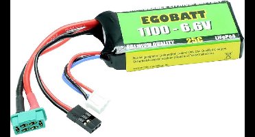 Pichler Modellbau LiFe accupack 6.6 V 1100 mAh Aantal cellen: 2 25 C Softcase JR, MPX