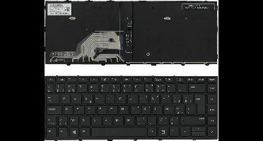 Non-backlit keyboard geschikt voor HP ProBook 440 G5 (Belgisch Azerty)