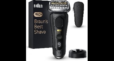 Braun Series 9 Pro+ 9510s - Elektrisch Scheerapparaat - Oplaadstandaard - Wet & Dry - Zwart - Scheerapparaat voor Mannen