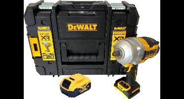 DeWalt DCF 961 NT accu-slagmoersleutel 18 V 1632 Nm 1/2" borstelloos + 1x accu 5,0 Ah + TSTAK - zonder oplader
