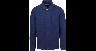 King Essentials The Benjamin Overshirt Navy - Maat XXL - Heren