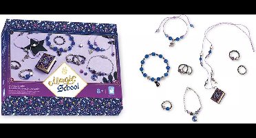 Janod Magic School - Sieradenset - 8 Juwelen Om Te Creëren - Set Inclusief Diverse Kralen En Bedels - Geschikt Vanaf 8 Jaar