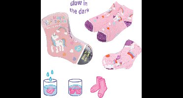 Depesche - Ylvi magische sokken met glow in the dark