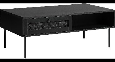 Salontafel Pensacola Zwart 60x110 cm - Giga Living