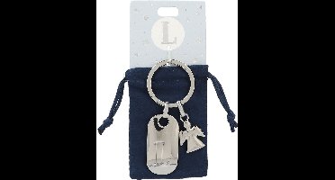 Depesche - Beschermengel sleutelhanger met letter L