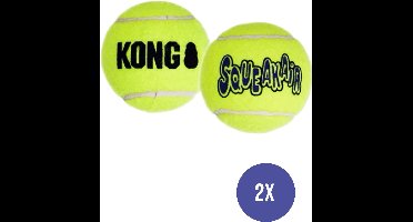 Kong - Squeakair Tennisbal Geel Met Piep