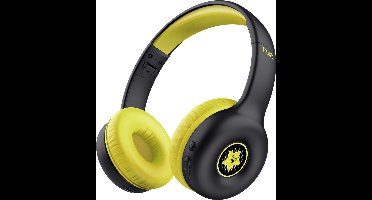 Trust Nouna - Draadloze koptelefoon voor kinderen - Incl. Stickers - Zwart/Geel