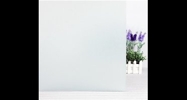 Wicotex Raamfolie 45x200cm HR++ MELKGLAS WIT | Eenvoudige montage - zelfklevende raamfolie - Zonwerend – Isolerend – Anti Inkijk – Statisch