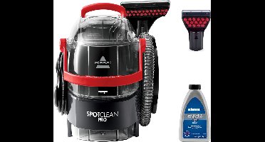 BISSELL SpotClean Pro Draagbare Vlekkenreiniger - Professionele Reiniging met 750W Motor - Tapijtreiniger voor Bank, Auto & Matras - Carpet Cleaner Apparaat - XL Tankcapaciteit - Reinigingsmachine - Zetelreiniger - 1558N