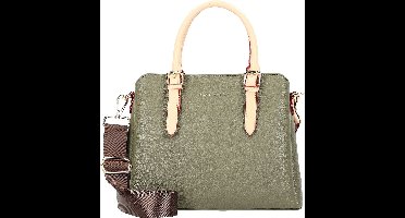 bugatti Handtas Schoudertas Ella Bowling Bag Olive Groene