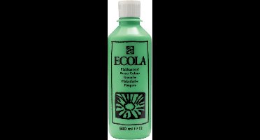 Ecola plakkaatverf 601 Lichtgroen 500ML