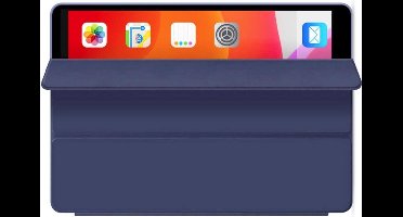 HEM Siliconen iPad Hoes geschikt voor iPad 10.5 (2017/2019) - iPad Pro 10.5 (2017) - iPad Air 3 10.5 (2019) - Donkerblauw - 10,5 inch