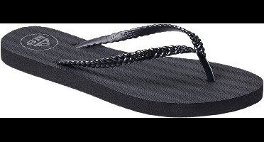 Reef Seaside Twist black Dames Slippers - Zwart - Maat 37,5