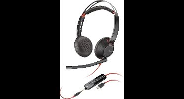 Hoofdtelefoon met microfoon Poly Blackwire 5220