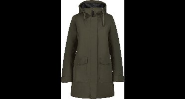 ICEPEAK ALPENA Dames Outdoorjas - Groen - Maat 36