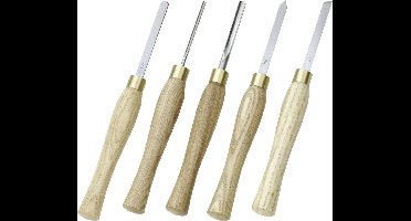 Proxxon - Houtdraaibeitelset - 5-delig - modelbouwsets - Gedetailleerd houtdraaiwerk