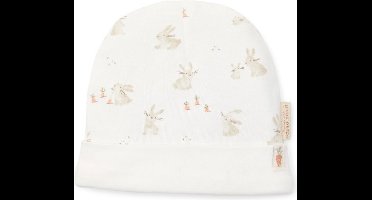 Little Dutch Baby Bunny - Baby - Jongens en Meisjes - Muts - Maat 62 / Maat 74 - Wit