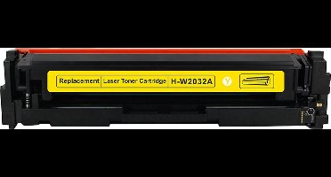 Laser Toner cartridges Geschikt voor 207A - (Met chip) - (W2212a - Geel) | Geschikt voor HP Color LaserJet Pro M255DW, M255NW, MFP M282NW, M283FDN en M283FDW (207A)