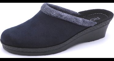 Rohde Dames Pantoffel Muil - 2459-50 Blauw - Maat 40