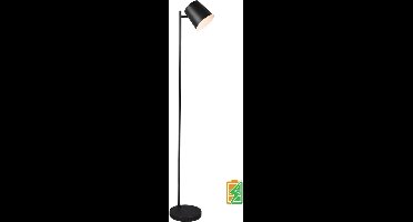 REALITY BLAKE - Staande lamp - Zwart mat - incl. 1x SMD 4,5 W - 4-stappen TOUCH - Oplaadbaar (USB-Port) - Werking op batterij