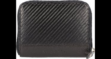 bugatti Portemonnee Comet Wallet With Zip Black Zwart