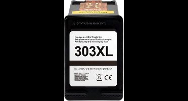 Inktcartridge Zwart Geschikt voor HP 303 / 303XL | Geschikt voor ENVY Photo 6220 - 6222 - 6230 - 6230 - 6232 - 6552 - 6255 - 6258 - 7120 - 7130 - 7132 - 7134 - 7155 - 7158 - 7164 - 7820 - 7822 - 7830 - 7855 - 7858 - 7864