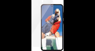 PanzerGlass Screenprotector geschikt voor Samsung Galaxy A55 Glazen | PanzerGlass Ultra-Wide Fit Screenprotector - Case Friendly + Installatie Frame