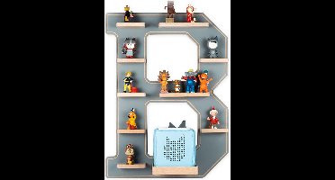 BOARTI Houten letter B kinderplankje Toniebox figuren wandplank Tonies muziekdoosje Houten letter B kinderplankje Toniebox figuren wandplank Tonies muziekdoosje