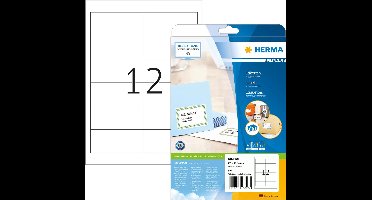 HERMA printeretiketten Labels Premium A4 97x42.3 mm white paper matt 120 pcs.