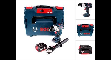 Bosch GSR 18V-110 C accuboormachine 18V 110Nm borstelloos + 1x oplaadbare accu 5.0Ah + L-Boxx - zonder oplader