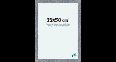 Your Decoration - Fotolijst 35x50 cm - MDF - Aluminium Geborsteld - Como