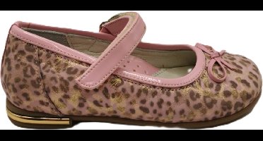 Kinderschoenen meisjes - Kinderschoenen - Klittenband - Panterprint - Roze - Maat 22