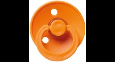 BIBS Colour Fopspeen Natuurrubber - Size 1 (0-6 maanden) - Apricot - Oranje