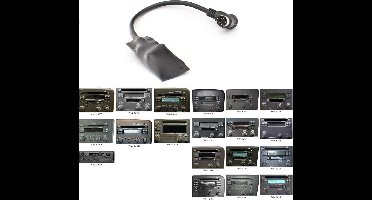 Bluetooth Streaming Adapter Kabel Aux Passend Voor Volvo S40 V40 S60 V70 C70 XC70 S80 HU