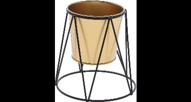 BLOEMPOT STANDAARD POT GOUD 20CM