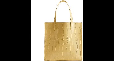 Ted Baker Croccon Shoppers Dames - Geel - Maat ONESIZE