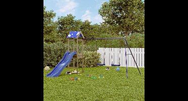 vidaXL Speelhuis geïmpregneerd grenenhout