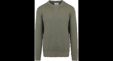 King Essentials The George Sweater Olijfgroen - Maat S - Heren - Sweaters