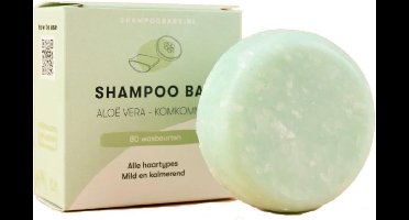 ShampooBars - Shampoo Bar Aloë Vera - Komkommer voor alle haartypes - 60g