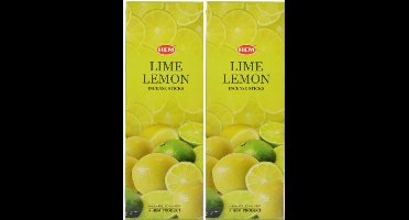 Anti-muggen wierook - Anti-wespen wierook - Lemon Lime - HEM Wierook - Slof (12 pakjes/240stokjes)