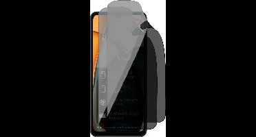 Privacy Screenprotector geschikt voor Xiaomi Redmi A3 - 2x FlexGuard Screen Protector