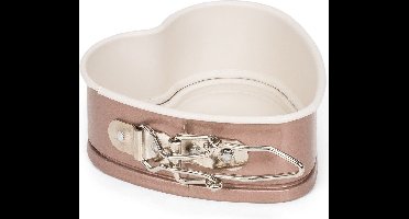 Patisse Springvorm - hart - anti-aanbak - taartvorm - 12 cm - klein hartje